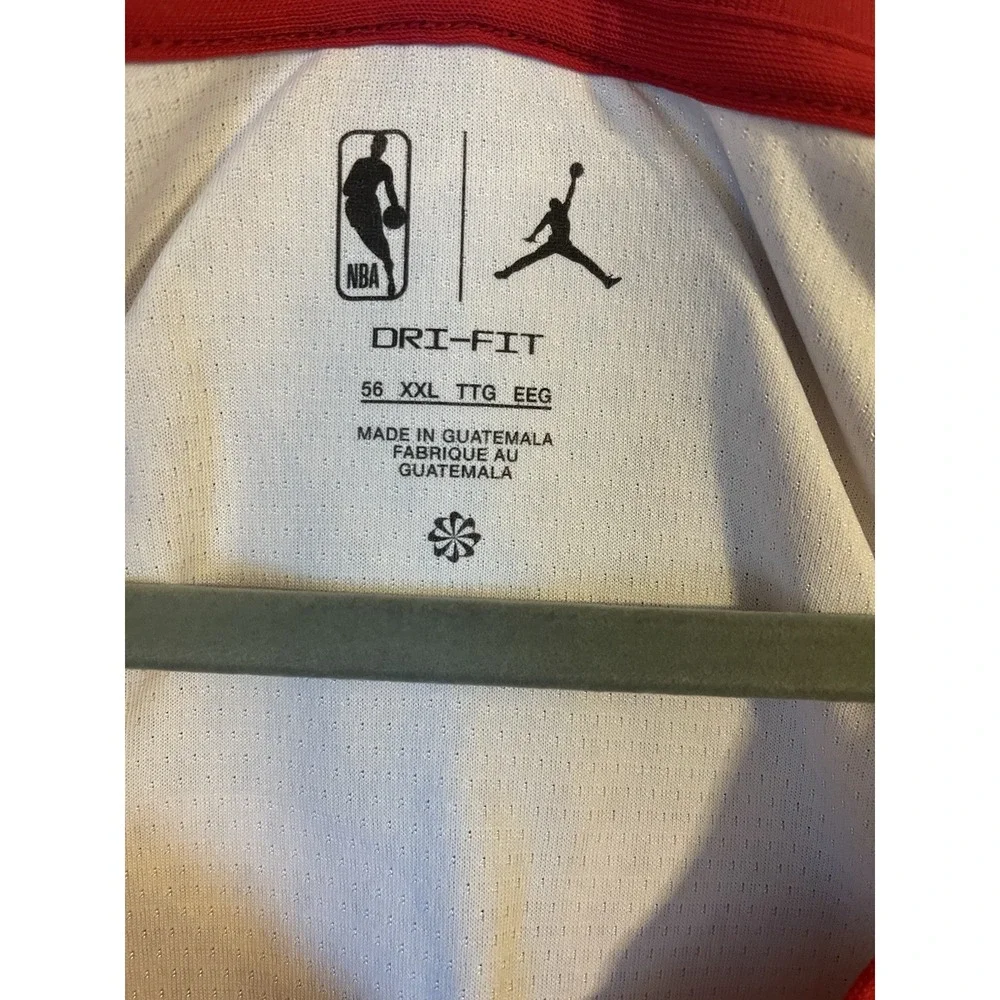 Men's 56 NBA All‎ Star Edition Ja Morant Jordan 75th Anniversary Jersey Red